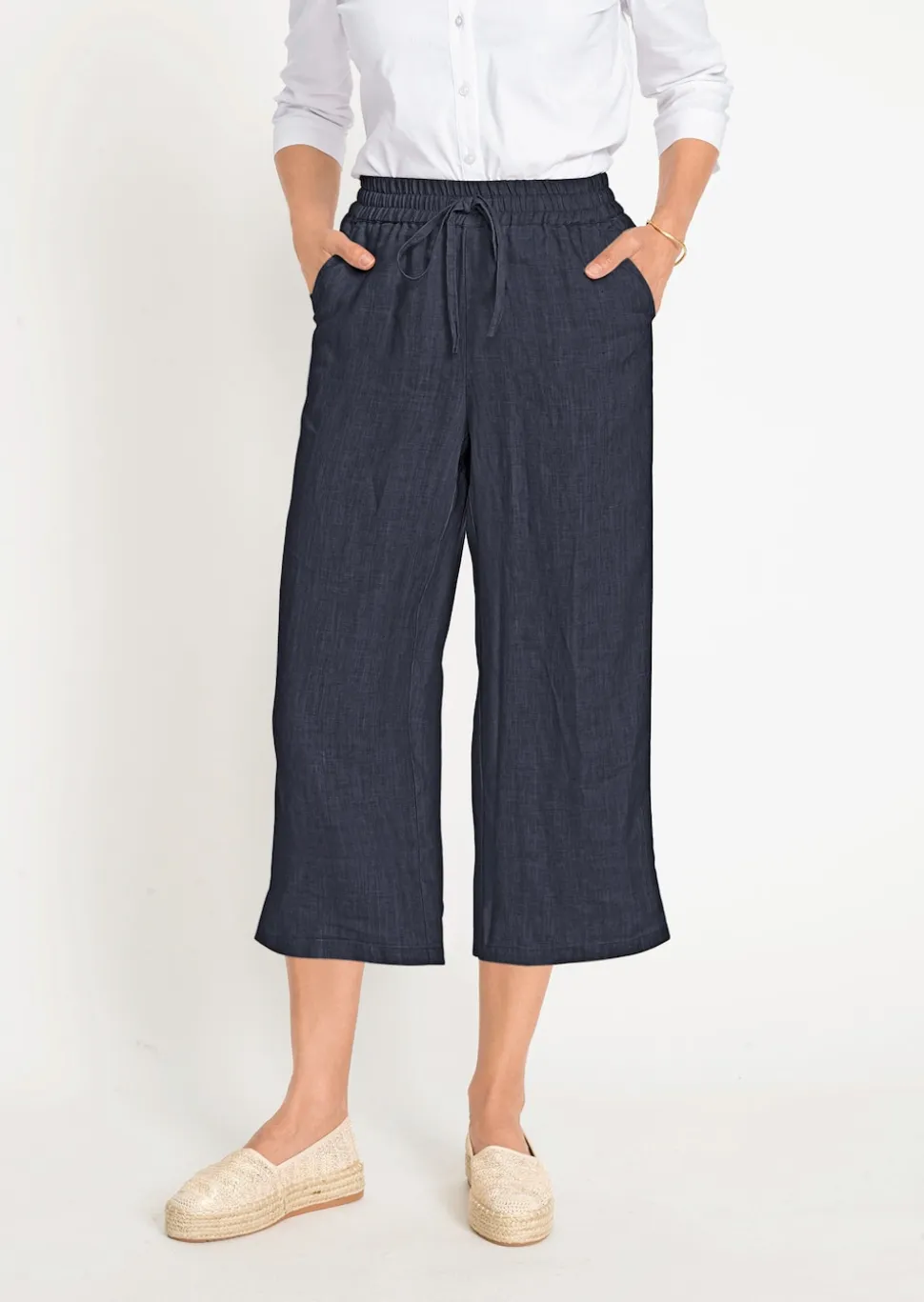 Culotte VERA aus reinem Leinen