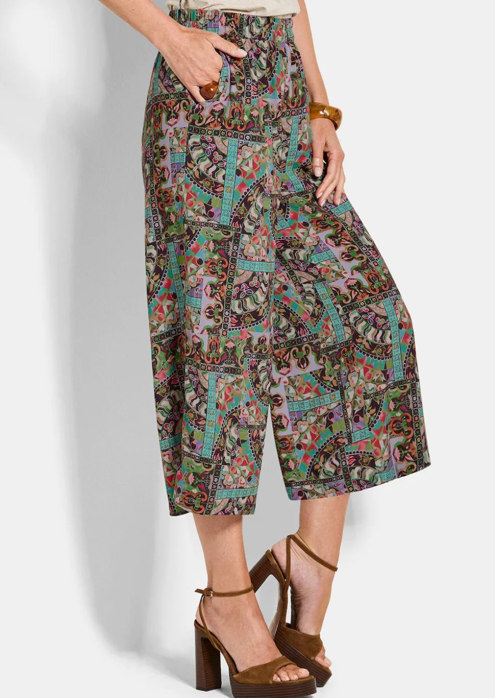 Culotte VERA mit Patch-Print