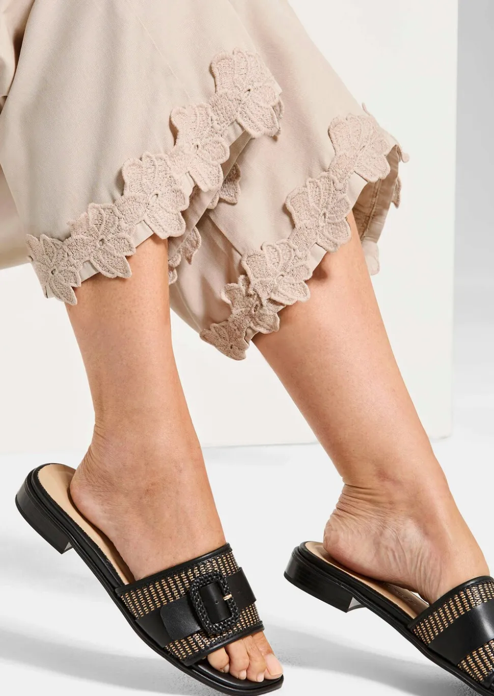 Culotte VERA mit Spitzenbordüre