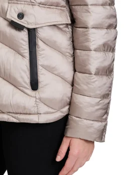 Dick wattierte Steppjacke aus Kunstdaune