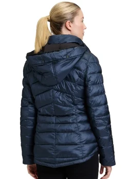 Dick wattierte Steppjacke aus Kunstdaune
