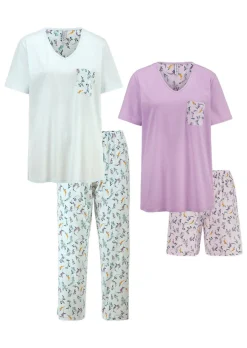 Doppelpack aus Shorty und Pyjama