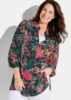 Druckbluse
