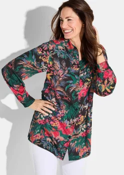 Druckbluse