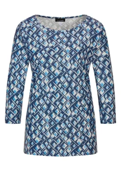 Druckshirt aus flauschigem Jersey
