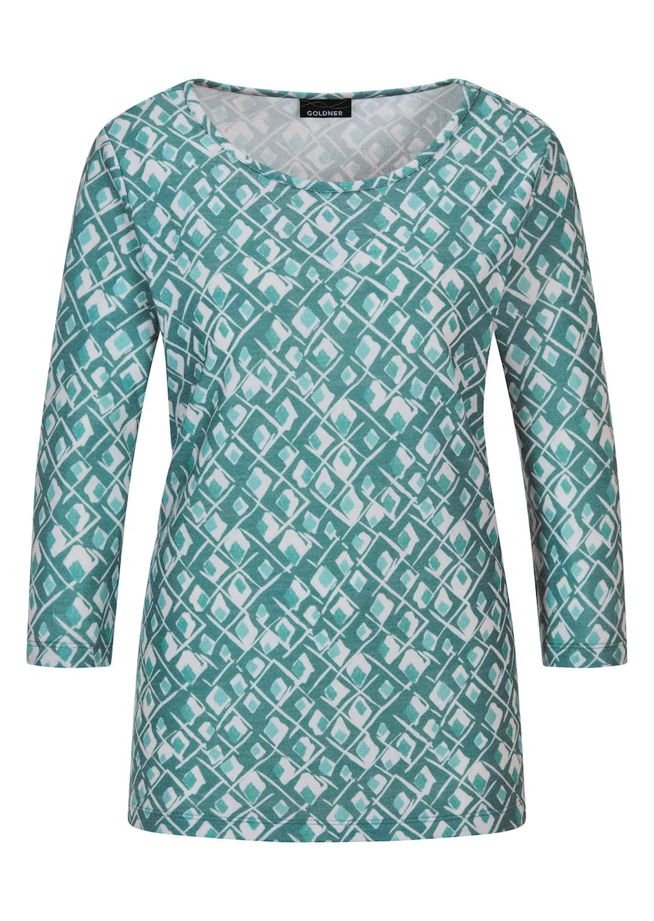 Druckshirt aus flauschigem Jersey