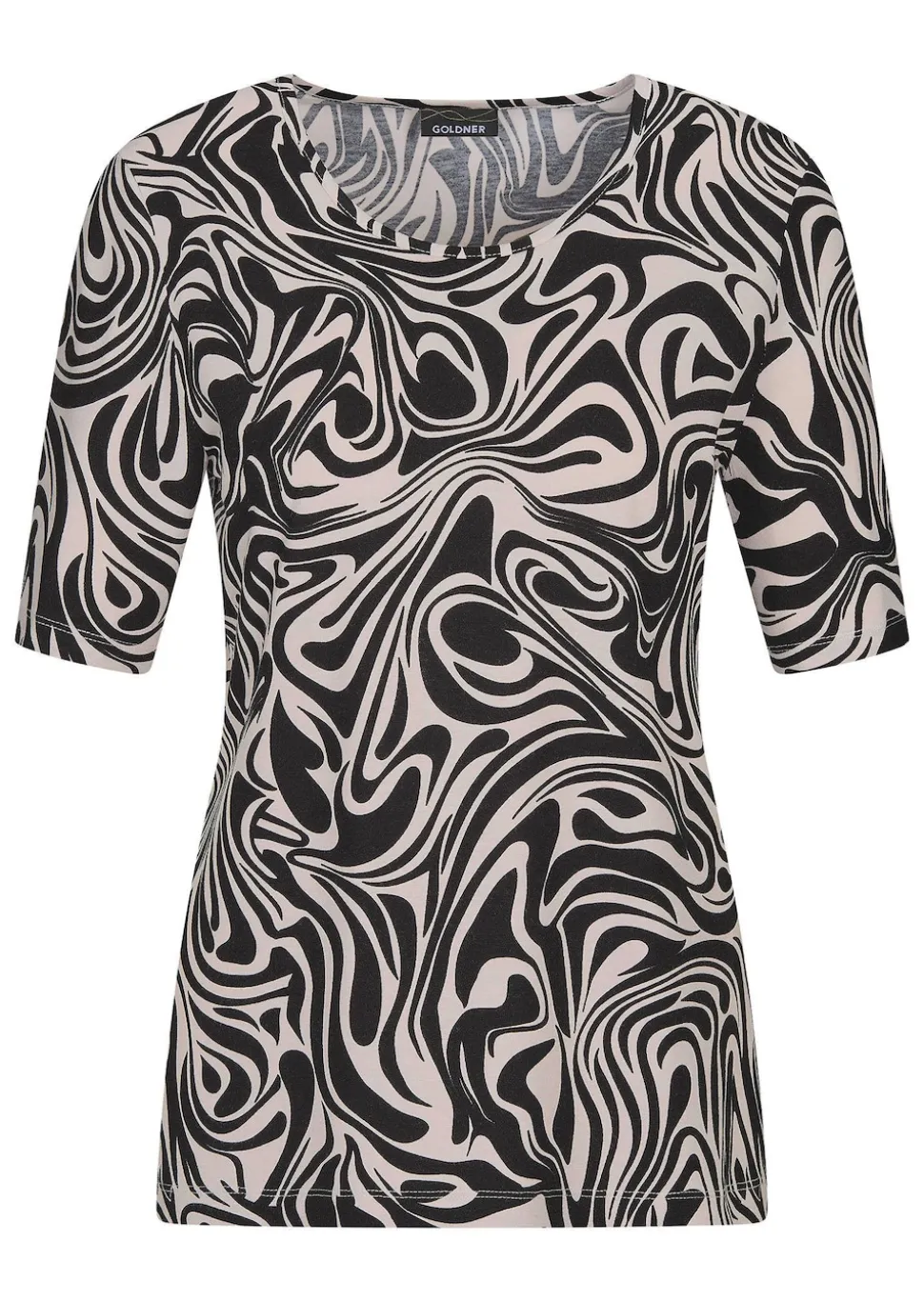 Druckshirt aus Viskosejersey