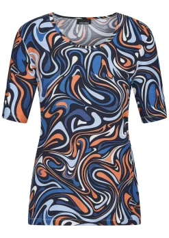 Druckshirt aus Viskosejersey