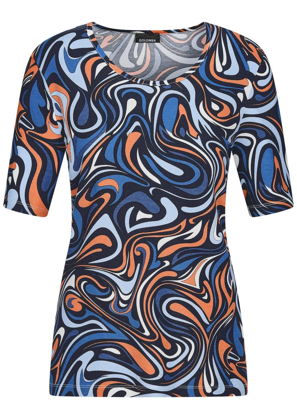Druckshirt aus Viskosejersey