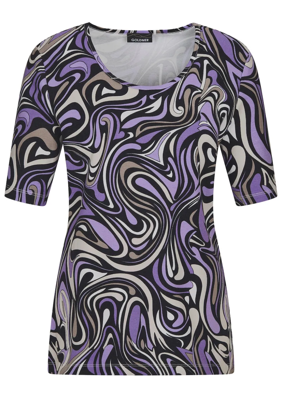 Druckshirt aus Viskosejersey