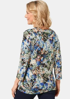 Druckshirt in kraftvollen Farben