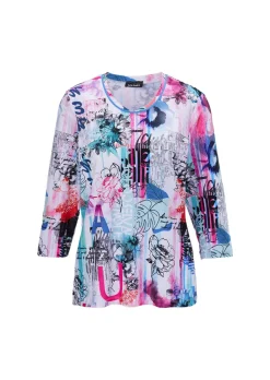 Druckshirt in kraftvollen Farben