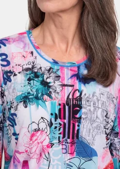 Druckshirt in kraftvollen Farben