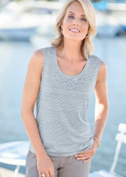 Druckshirt-Set mit Glitzer