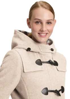 Dufflecoat aus Woll-Mix-Qualität