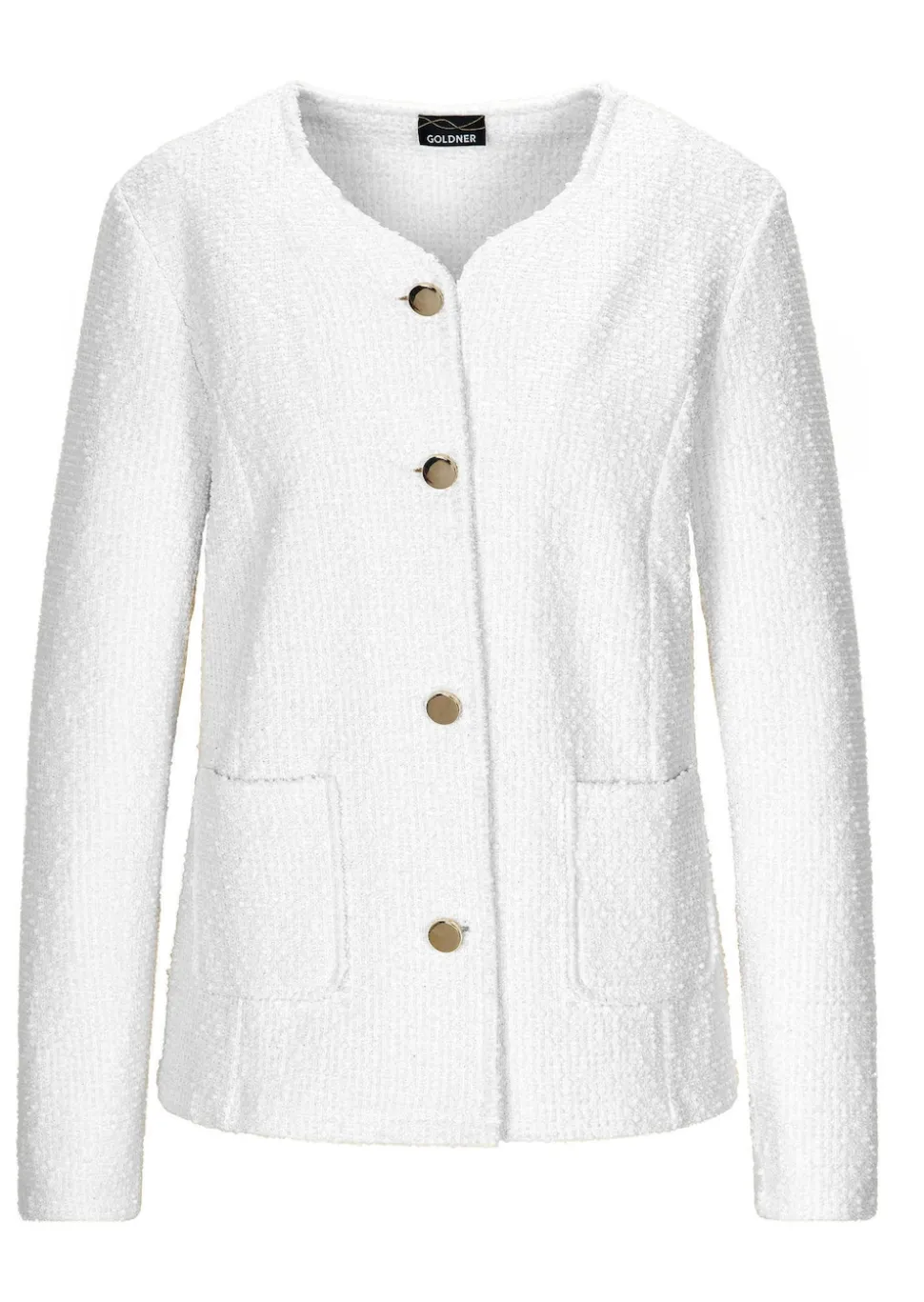 Edler Blazer in Bouclé-Optik