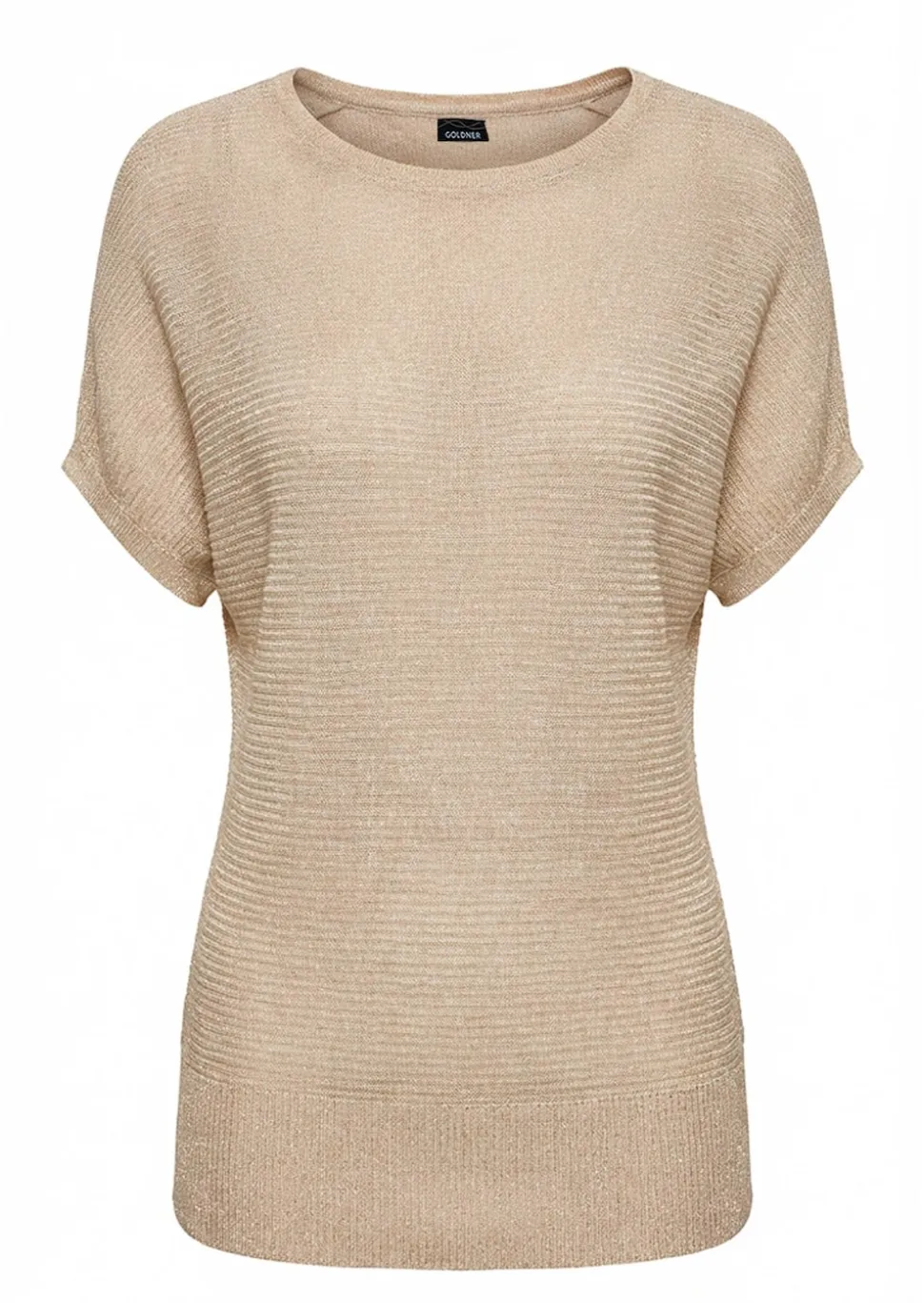 Edler Strickpullover mit Glanzgarn