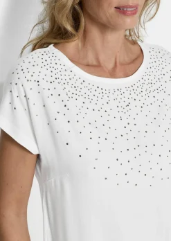 Edles Blusenshirt mit Glitzersteinen