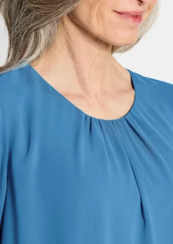 Elegante Bluse aus Chiffon