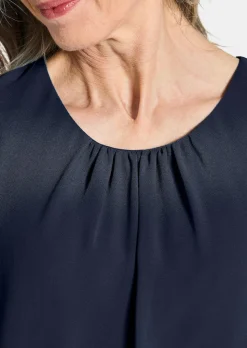 Elegante Bluse aus Chiffon