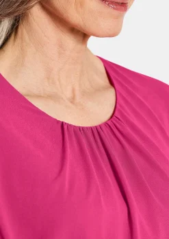 Elegante Bluse aus Chiffon
