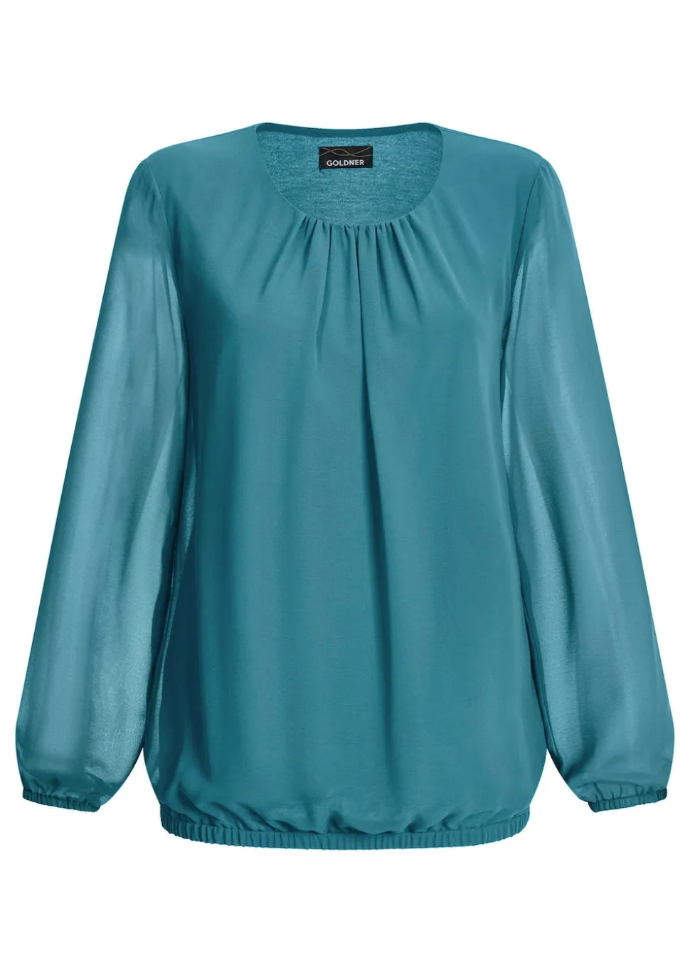 Elegante Bluse aus Chiffon