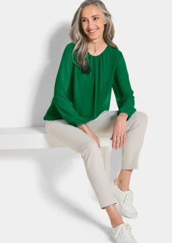 Elegante Bluse aus Chiffon