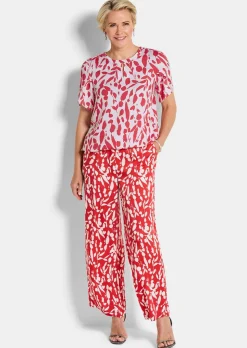 Elegante Bluse mit Tulpenärmeln
