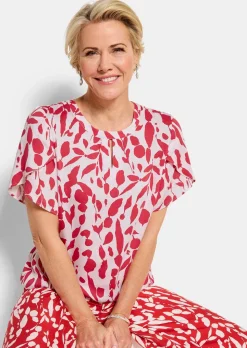 Elegante Bluse mit Tulpenärmeln