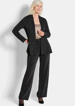 Elegante Jerseyjacke mit Lurex