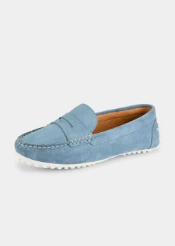 Elegante Mokassins aus echtem Leder