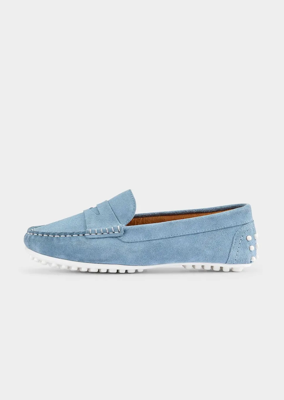 Elegante Mokassins aus echtem Leder