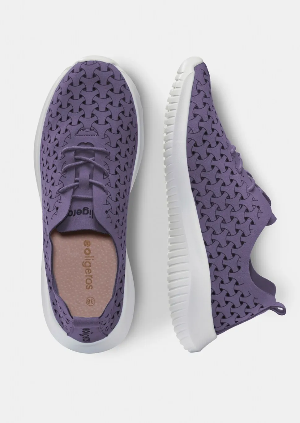 Extraleichte Halbschuhe mit Lochmuster