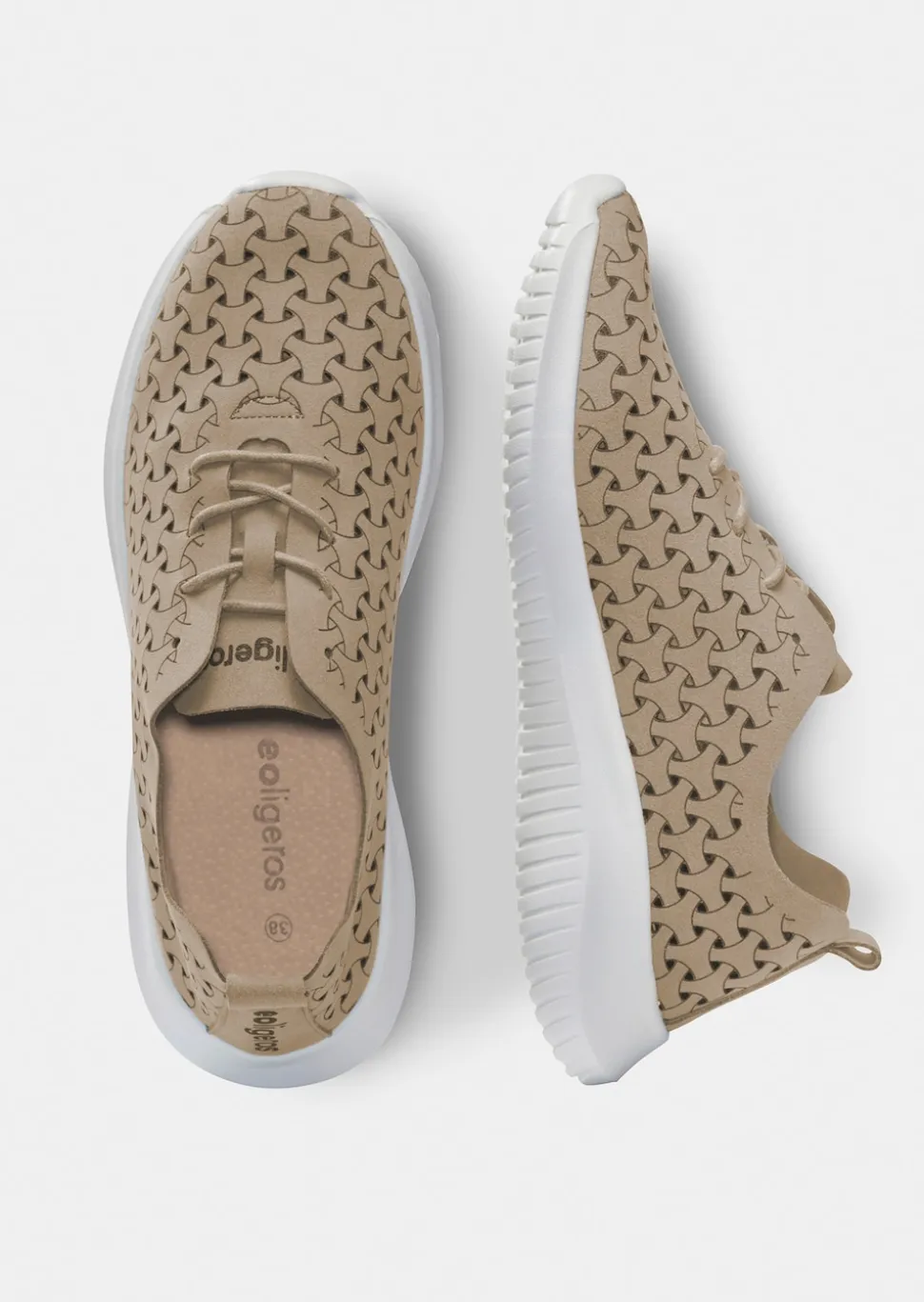Extraleichte Halbschuhe mit Lochmuster
