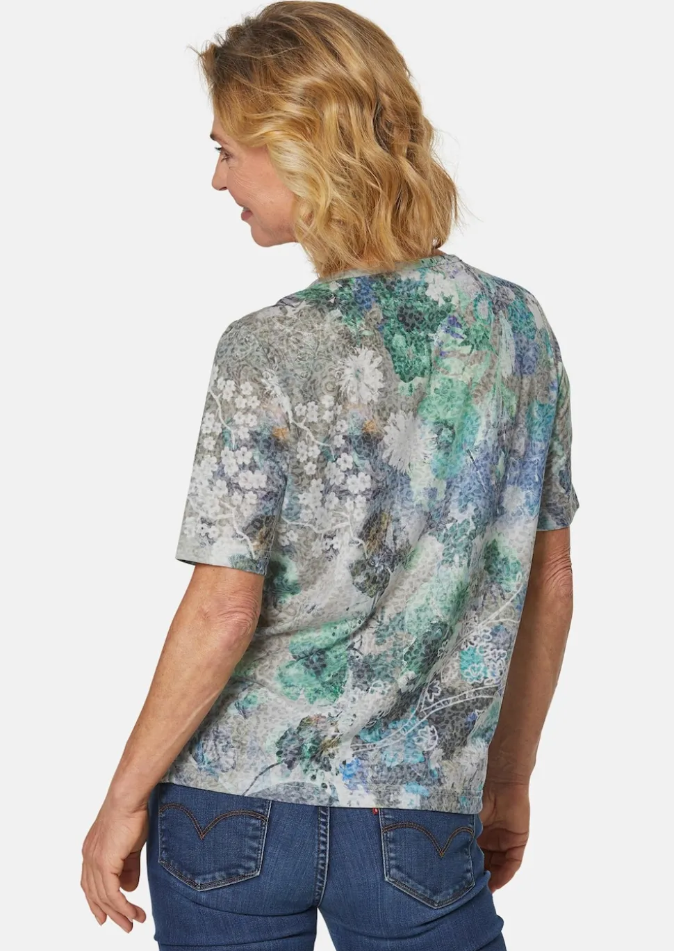 Faszinierendes Ausbrenner-Shirt
