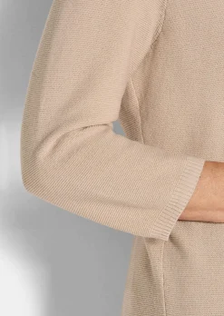 Feinstrick-Pullover aus reiner Baumwolle