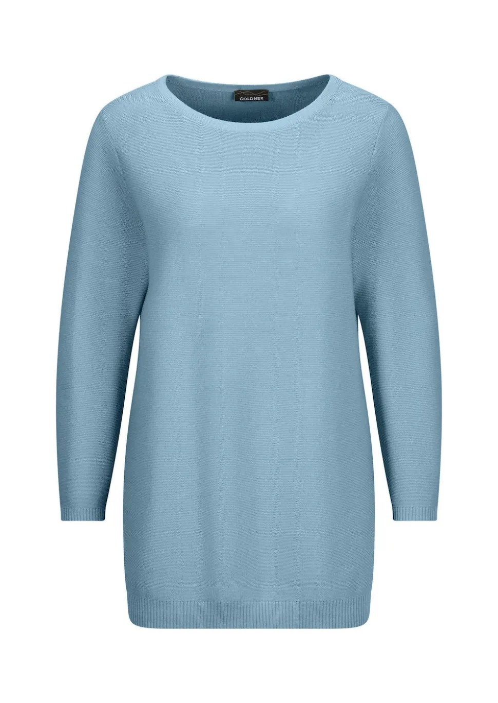 Feinstrick-Pullover aus reiner Baumwolle