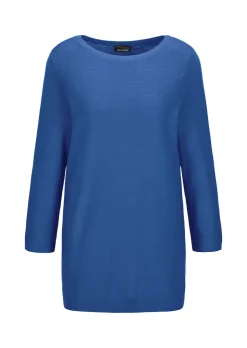 Feinstrick-Pullover aus reiner Baumwolle
