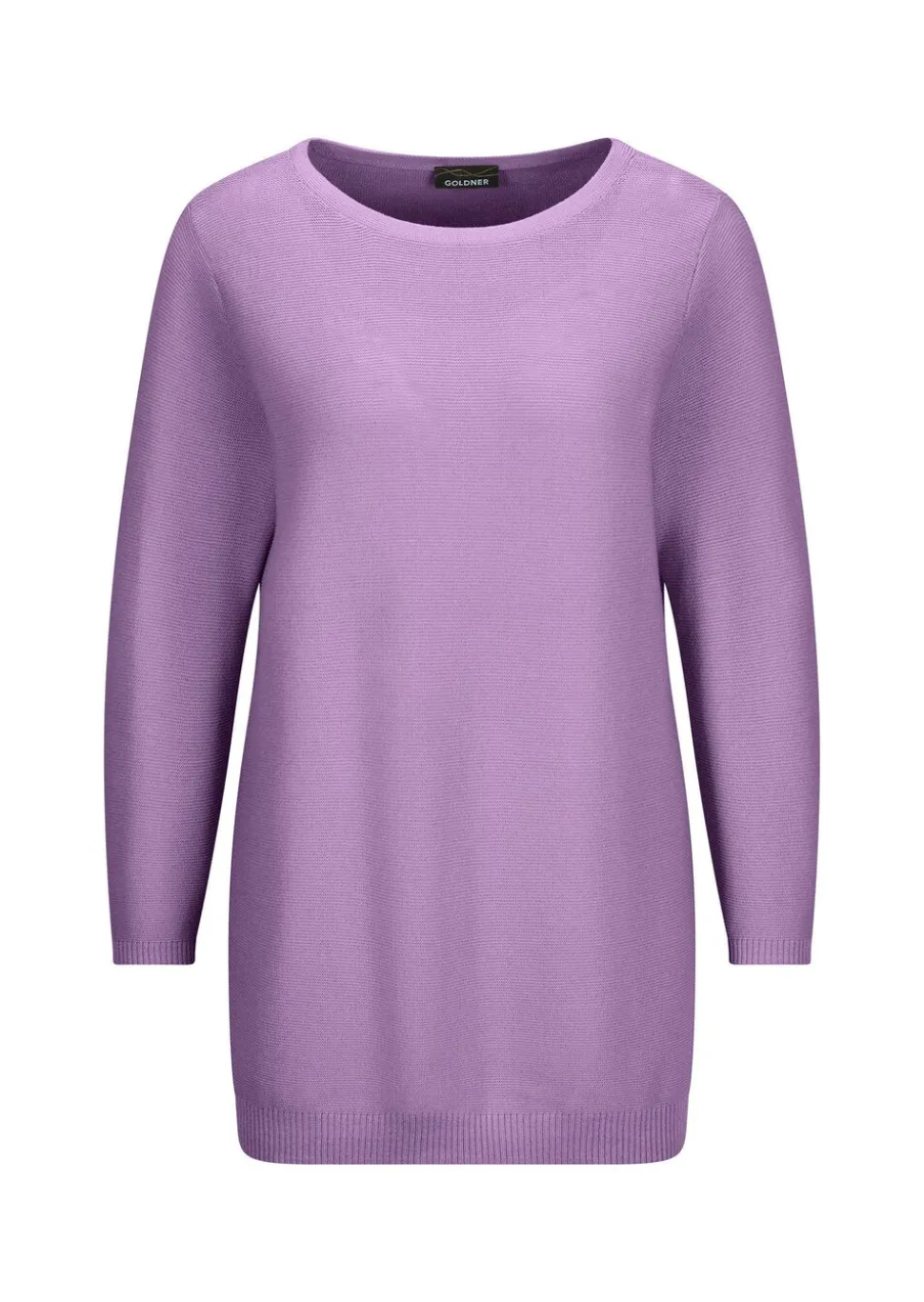 Feinstrick-Pullover aus reiner Baumwolle