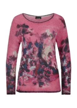 Feinstrick-Pullover mit Alpaka-Wolle