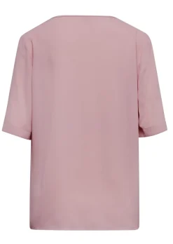 Feminine Bluse mit aufregender Ausschnittlösung