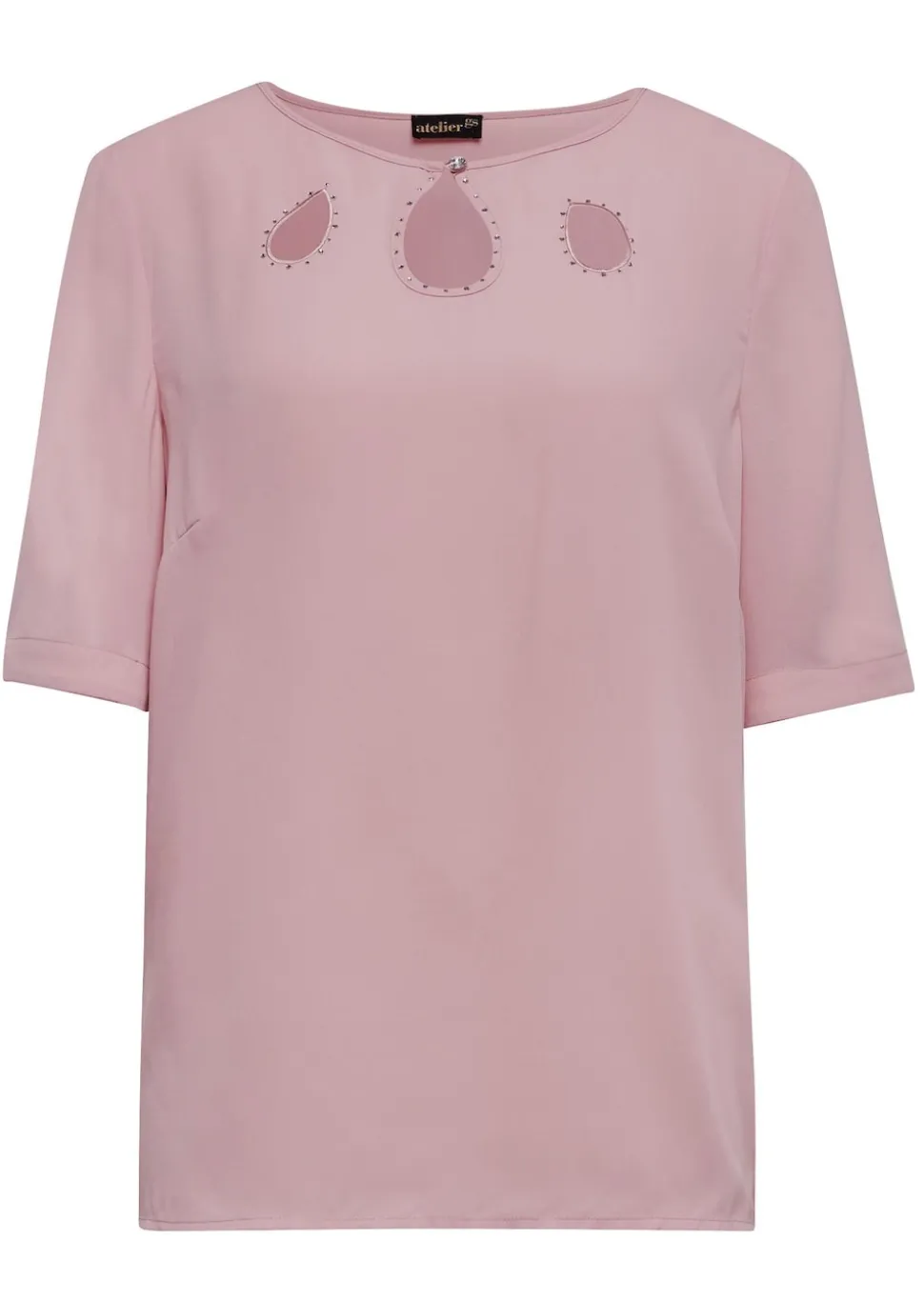 Feminine Bluse mit aufregender Ausschnittlösung