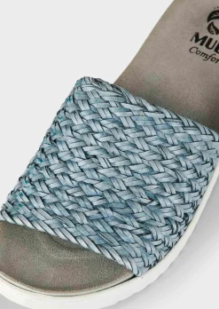 Feminine Pantoletten mit flexibler Sohle