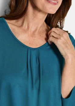 Feminines Shirt aus Viskose-Jersey