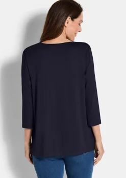 Feminines Shirt aus Viskose-Jersey