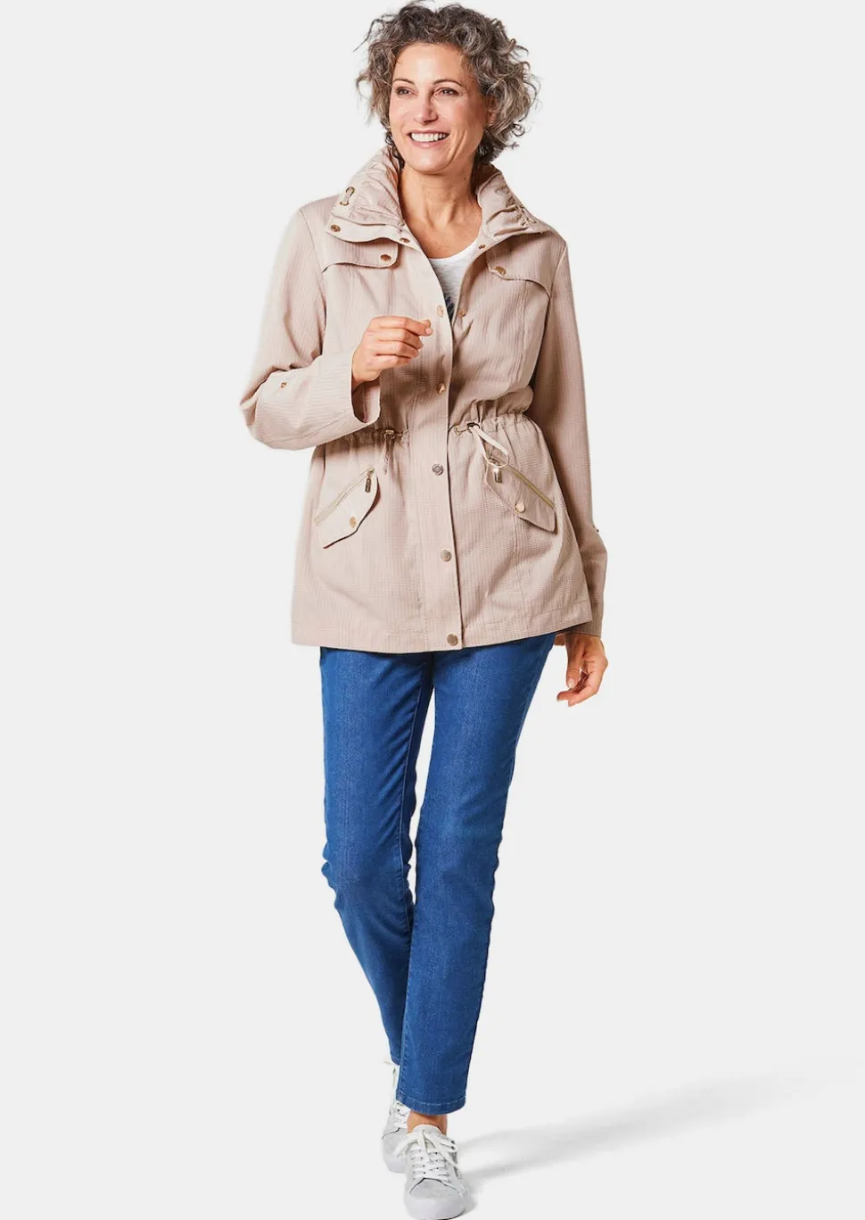 Feminine Strukturjacke