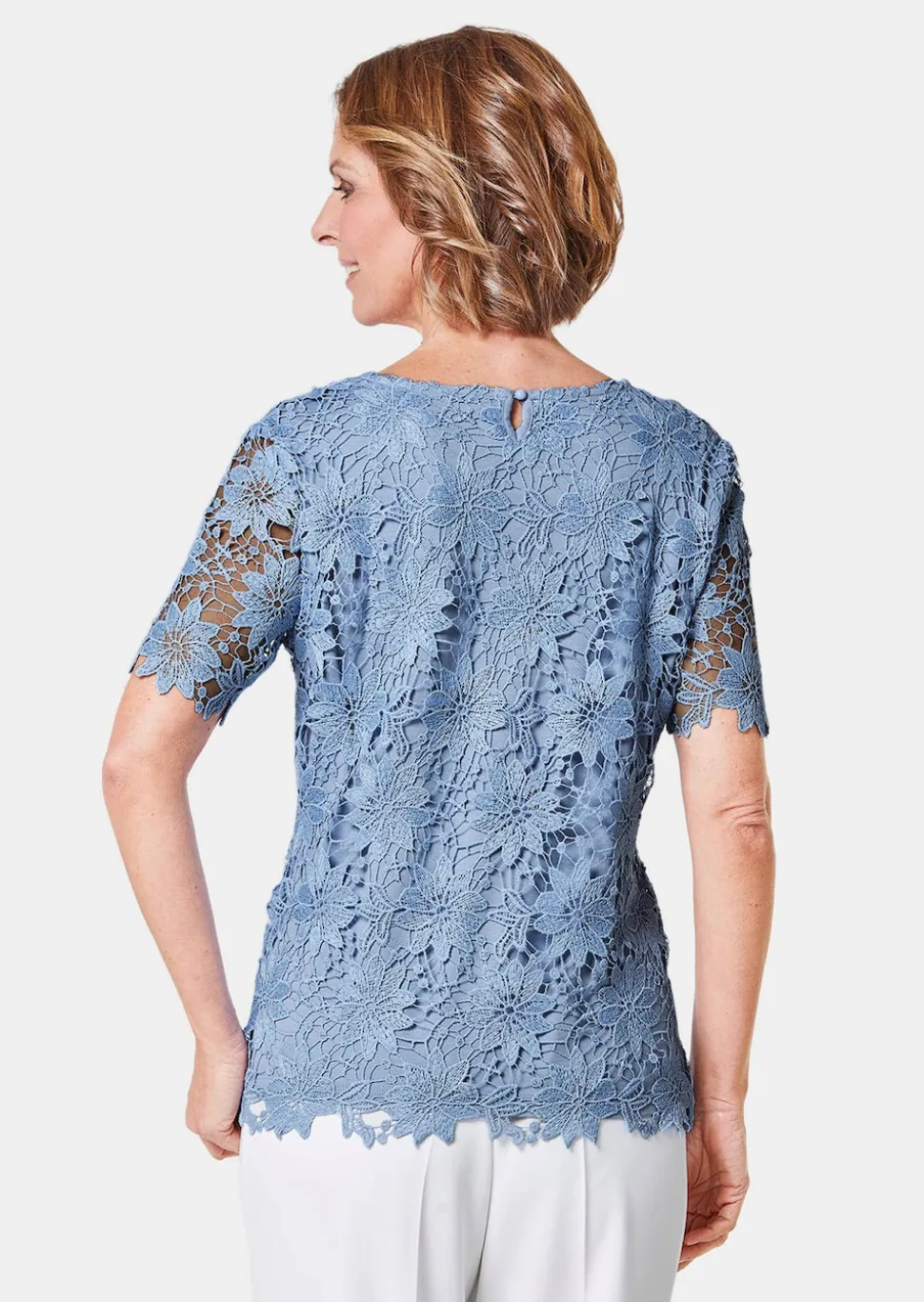 Festliche Bluse aus edler Spitze