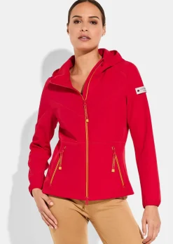 Flauschige Softshell-Jacke