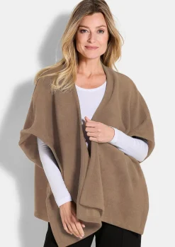 Fleece-Poncho
