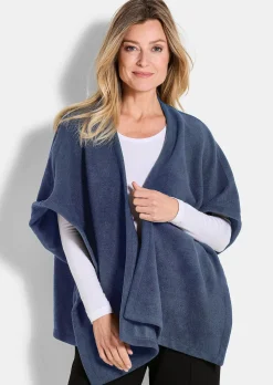 Fleece-Poncho